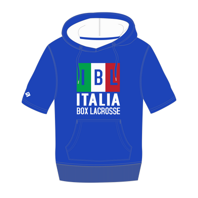 Italia  - UcFit Short Sleeve Hoodie French Terry Hoodie.