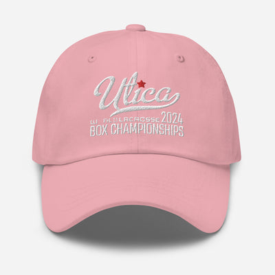 Utica Script Dad hat