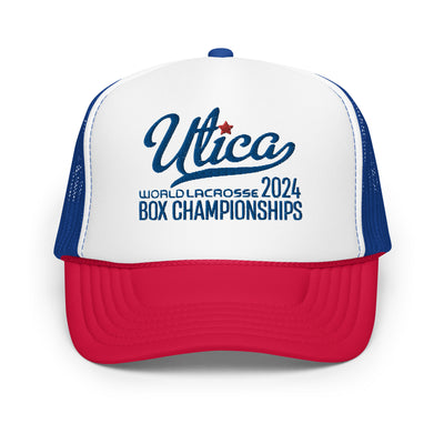 Utica '24 Script Foam Trucker