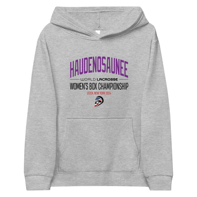 Utica - Haudenosaunee WBLC - Youth Hoodie