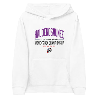 Utica - Haudenosaunee WBLC - Youth Hoodie