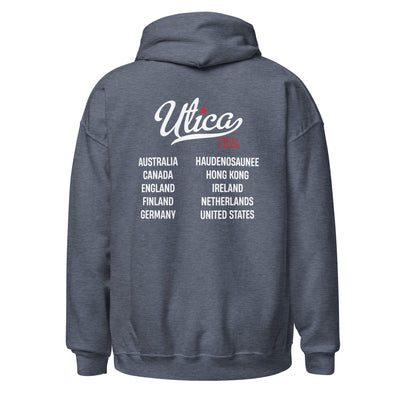 Utica Womens Country List  Hoodie