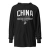 Utica - China -Hooded long-sleeve tee