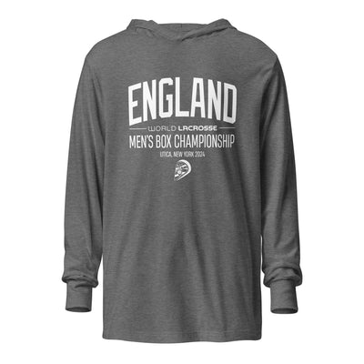 Utica - England mens - Hooded long-sleeve tee