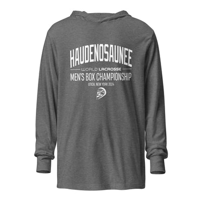 Utica - Haudenosaunee Men's -Hooded long-sleeve tee