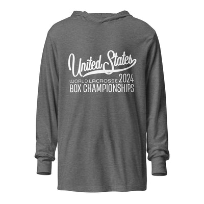 Utica -USA Hooded long-sleeve tee