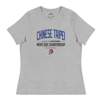 Chinese Taipei Womens Cut Tshirt