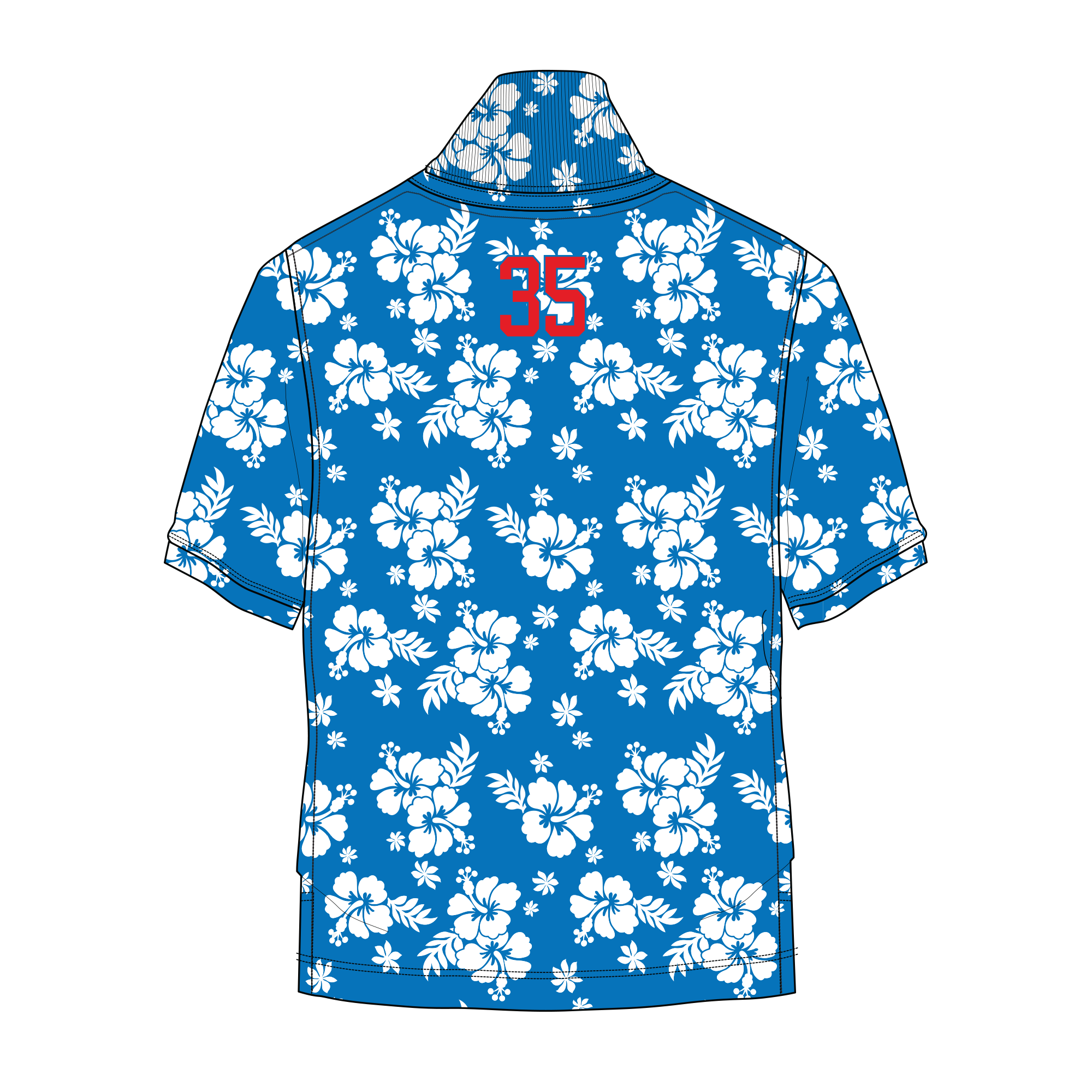 2022 Los Angeles Dodgers Luau Night Hawaiian Shirt SGA 7/25 Size XL