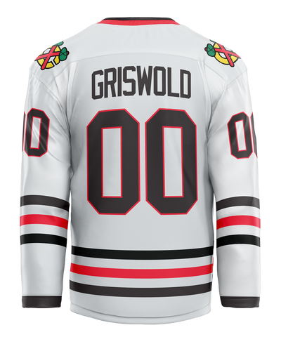 Headgear Classics Chicago Blackhawks Clark Griswold Hockey Jersey Size S